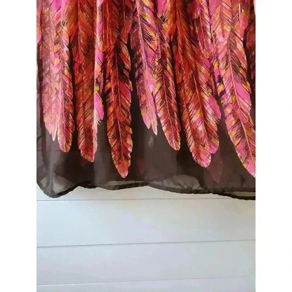 Xtraordinary Girl's Size 7 Brown and Pink Maxi Dress - Picture 3 of 6